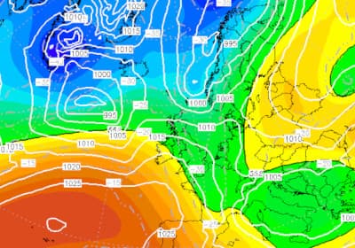 Cómo interpretar los mapas de isobaras